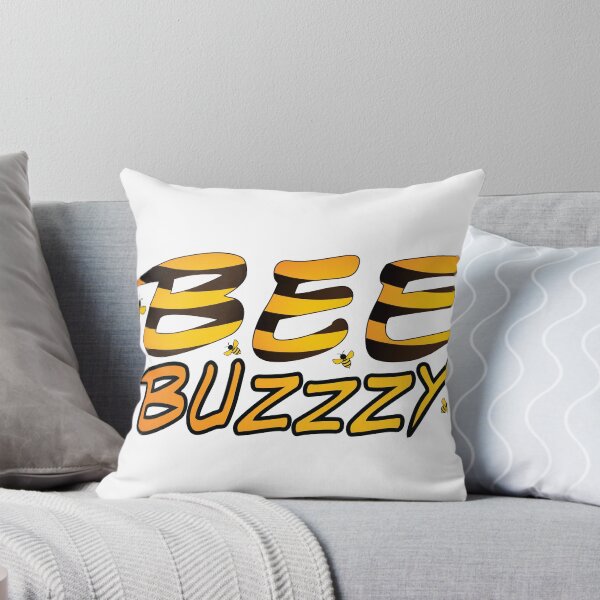 Item preview, Bee Buzzy Funny Busy Bee Design designed and sold by Crafti Corgi.