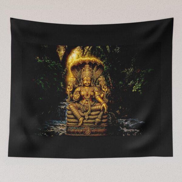 Item preview, Pop Art India Bharat Vishnu In the Forest #1 designed and sold by Helios Be. Lavsh.