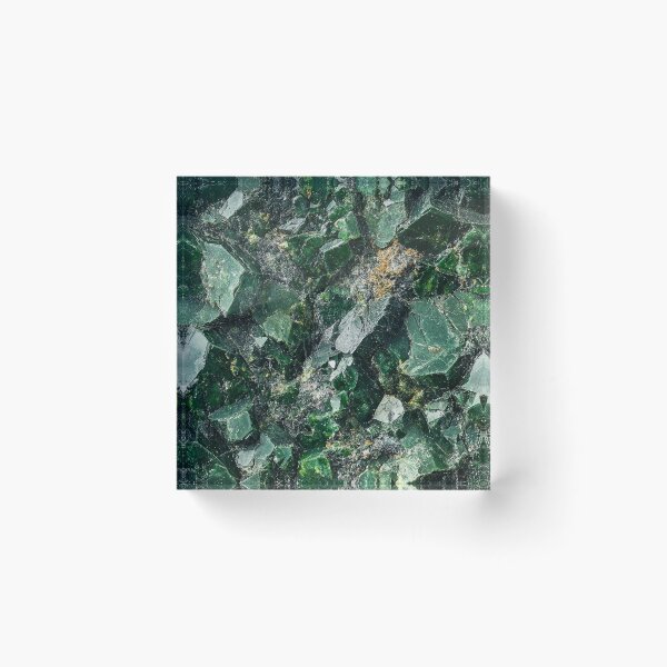 Item preview, Lush Green Gemstone Seamless Artwork designed and sold by DigitaICraft.