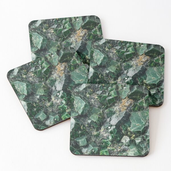 Item preview, Lush Green Gemstone Seamless Artwork designed and sold by DigitaICraft.
