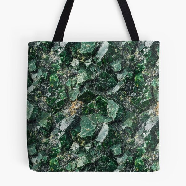 Item preview, Lush Green Gemstone Seamless Artwork designed and sold by DigitaICraft.