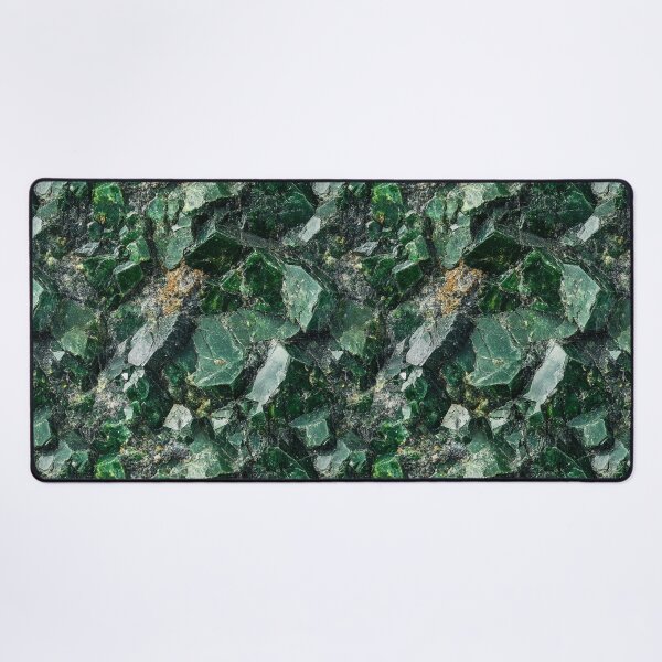 Item preview, Lush Green Gemstone Seamless Artwork designed and sold by DigitaICraft.