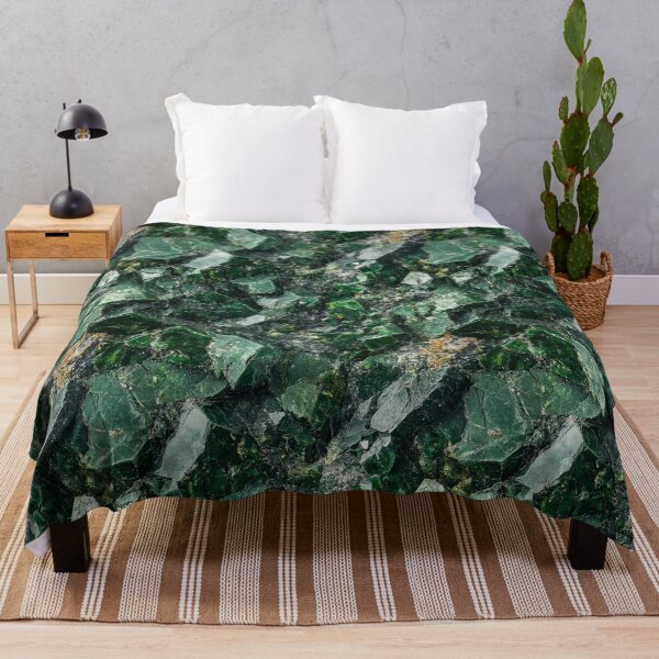 Item preview, Lush Green Gemstone Seamless Artwork designed and sold by DigitaICraft.
