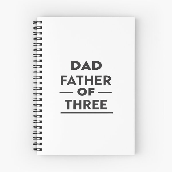 Item preview, Dad³ = Father of Three Minimalist Math Equation Design designed and sold by VividOrganica.