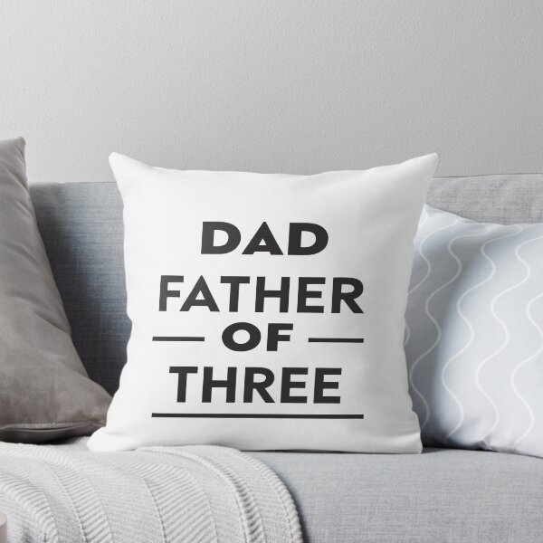 Item preview, Dad³ = Father of Three Minimalist Math Equation Design designed and sold by VividOrganica.