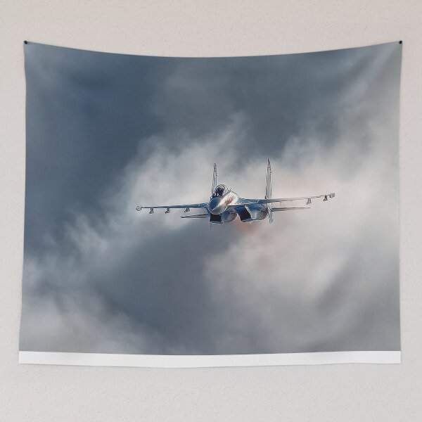 Item preview, Sukhoi Su-27 Rising Past Storm Front designed and sold by Skyframe Aviation.