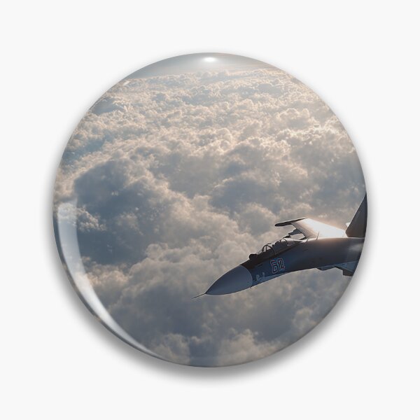 Item preview, Sukhoi Su-27 Among Puffy Tops designed and sold by Skyframe Aviation.