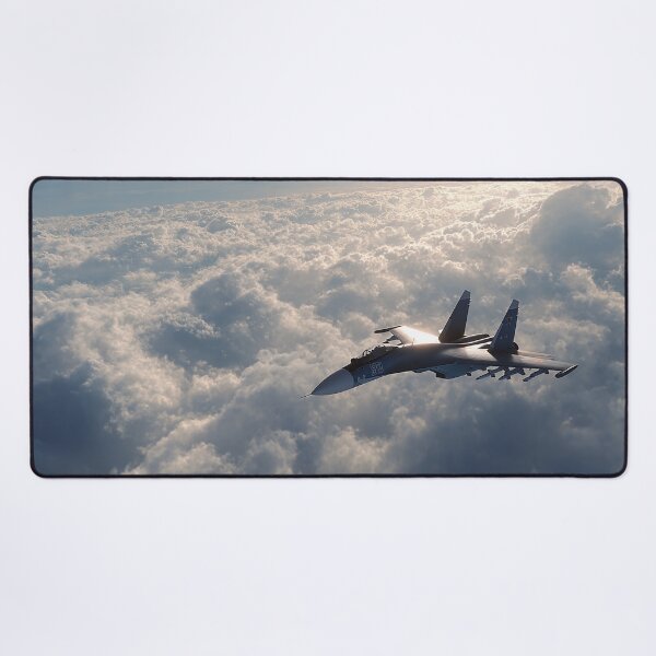 Item preview, Sukhoi Su-27 Among Puffy Tops designed and sold by Skyframe Aviation.