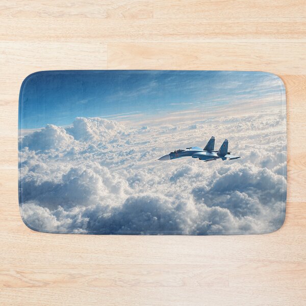 Item preview, Sukhoi Su-27 Against Azure Backdrop designed and sold by Skyframe Aviation.