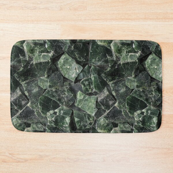 Item preview, Dark Emerald Crystal Seamless Pattern designed and sold by DigitaICraft.