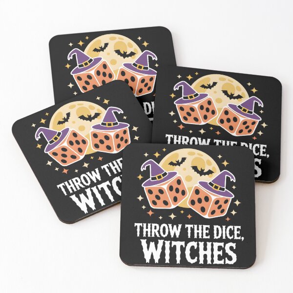 Item preview, Throw The Dice Witches Halloween Bunco Game designed and sold by UrbanHowlz.