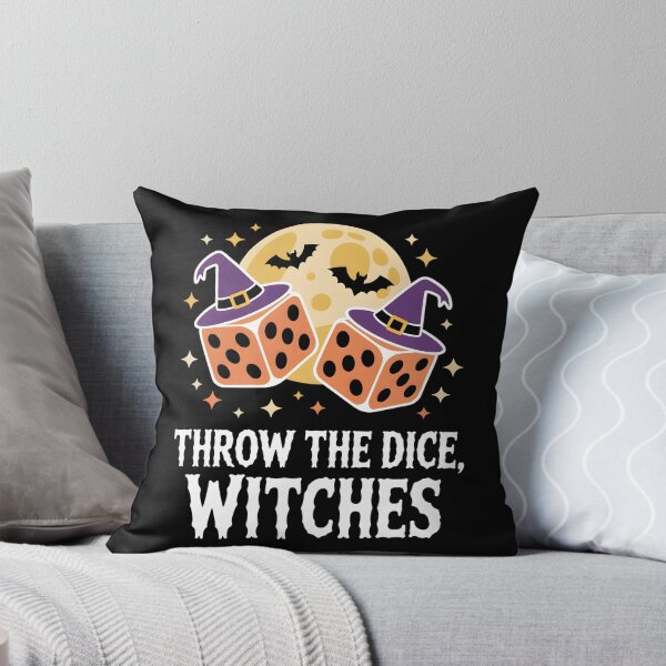 Item preview, Throw The Dice Witches Halloween Bunco Game designed and sold by UrbanHowlz.