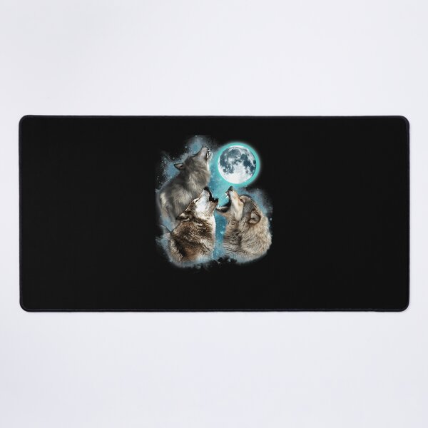 Item preview, 3 Wolf Moon Howling Wolf Head Funny Wolves For Men Women T-Shirt (1) designed and sold by evar42devon.