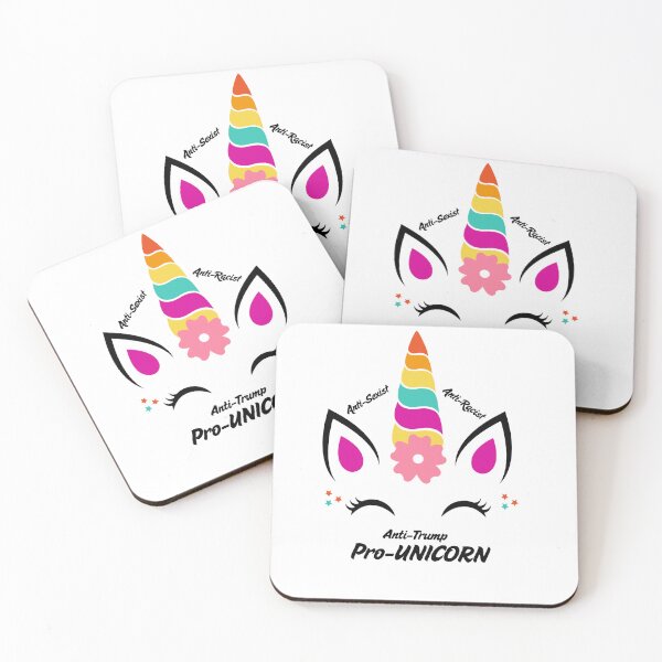 Item preview, Anti-Trump Pro-Unicorn designed and sold by TMK Originals.