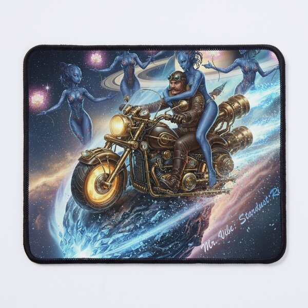 Item preview, Mr. Vibe: Stardust Rider | Retro Sci-Fi Steampunk Adventure designed and sold by VitalLifeForce.