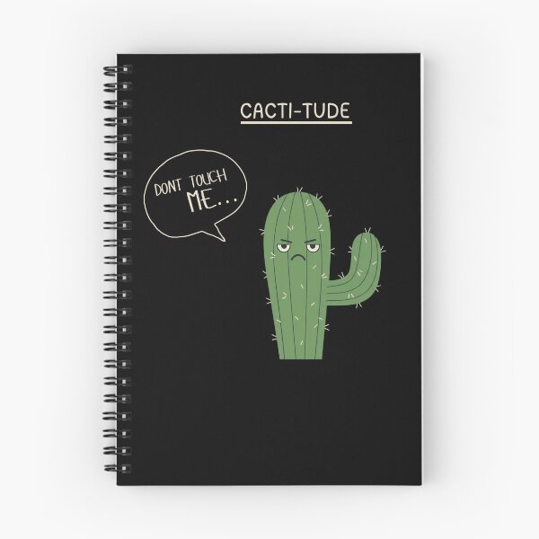 Item preview, Cactitude Funny Cactus Pun Design designed and sold by Imaginationbeyond.