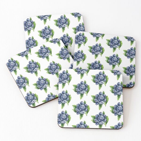 Item preview, Blueberry Watercolor designed and sold by AlisaArtDecor.