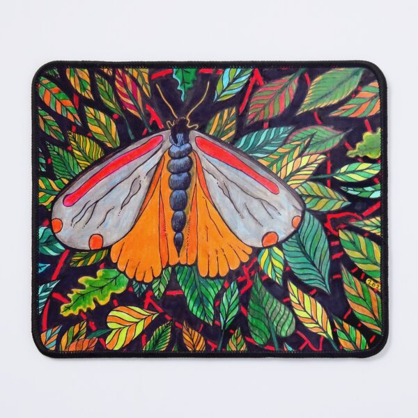 Item preview, 1033 - CINNABAR MOTH DESIGN - DAVE EDWARDS - MIXED MEDIA - 2025 designed and sold by BLYTHART.