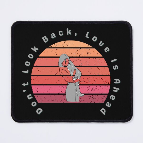 Item preview, Retro Vintage Cat Lover Design– Don’t Look Back, Love Is Ahead designed and sold by Catpuccino.
