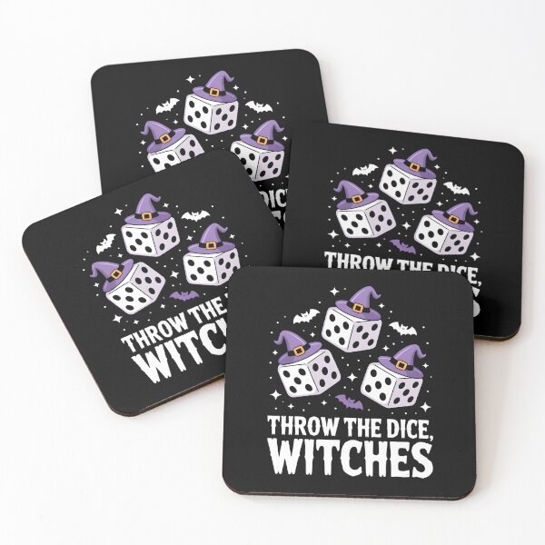 Item preview, Throw The Dice Witches Halloween Bunco Game designed and sold by UrbanHowlz.