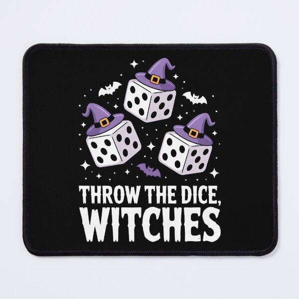 Item preview, Throw The Dice Witches Halloween Bunco Game designed and sold by UrbanHowlz.