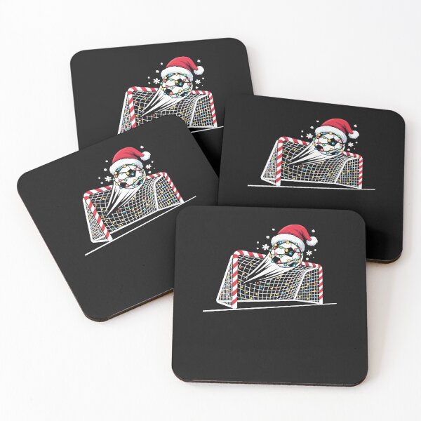 Item preview, Christmas Soccer Goal Ball Lights Santa Xmas Kids Boys Men designed and sold by clothesy7.