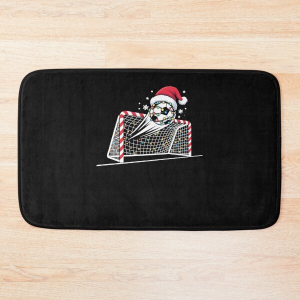 Item preview, Christmas Soccer Goal Ball Lights Santa Xmas Kids Boys Men designed and sold by clothesy7.