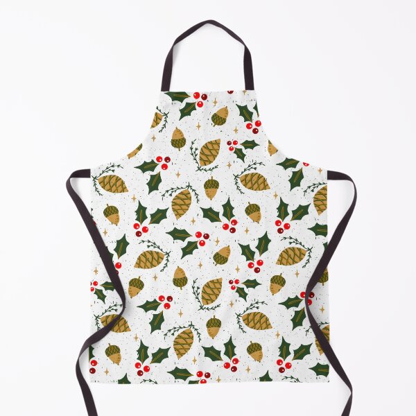 Item preview, Autumn Winter Holiday Botanicals Pattern designed and sold by Farissa Designs.