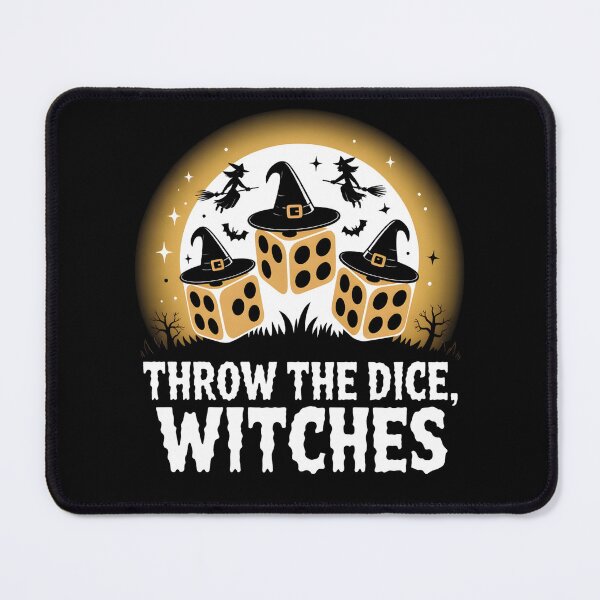 Item preview, Throw The Dice Witches Halloween Bunco Game designed and sold by UrbanHowlz.