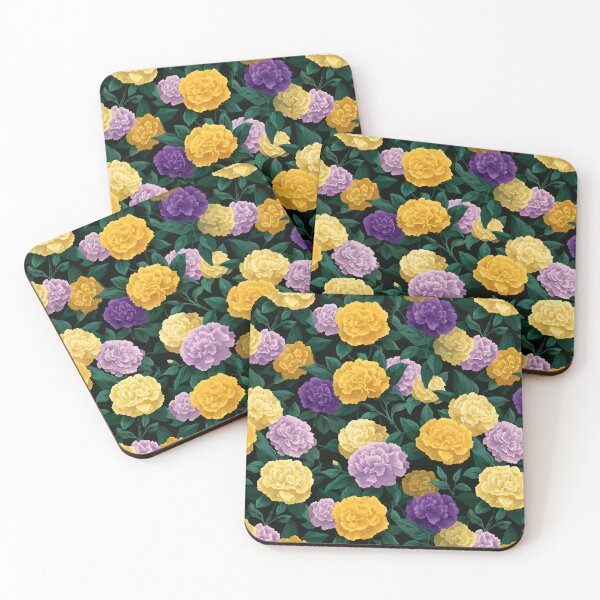Item preview, Minimalistic Whimsical Carnations Florals For Birthday Gift designed and sold by RoyalStarsPatts.