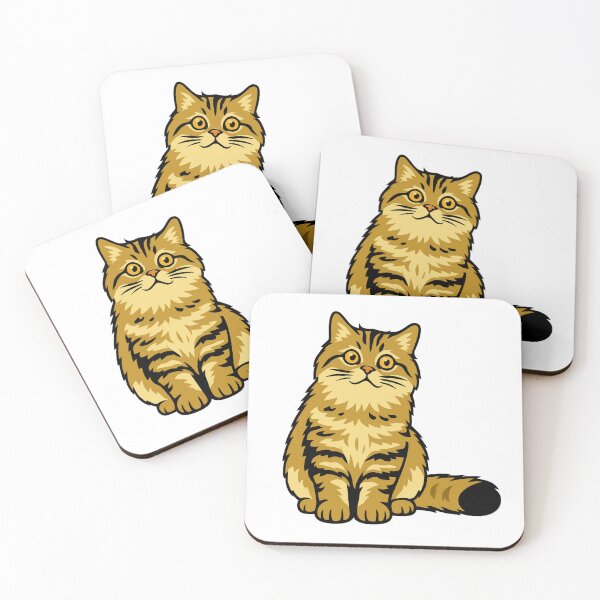 Item preview, The Persian cat – Bold Stencil Cat Portrait  designed and sold by blaze_art.