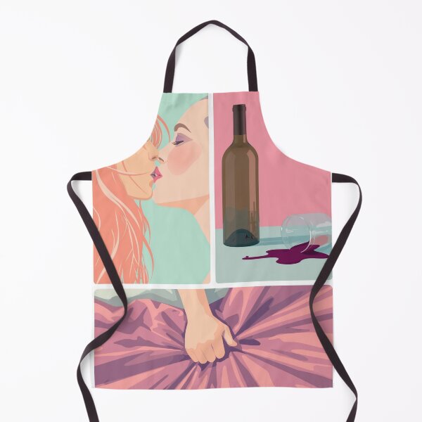 Item preview, Sapphics. Lesbians, wine, and pleasure. LGBT Pride. designed and sold by Sira y El Loco.