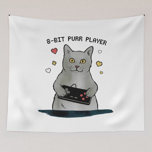 Item preview, 8-Bit Purr Player designed and sold by SignumShop.