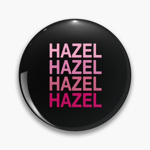 Item preview, Hazel Name Pink Colors designed and sold by Jeallan Designs.