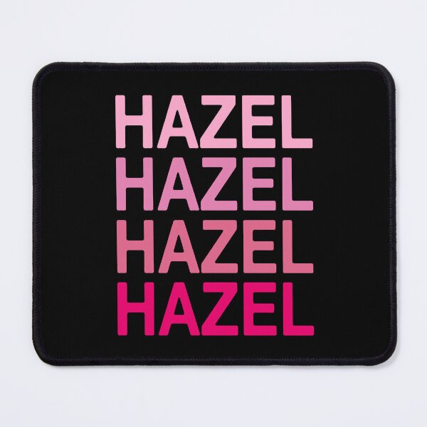 Item preview, Hazel Name Pink Colors designed and sold by Jeallan Designs.