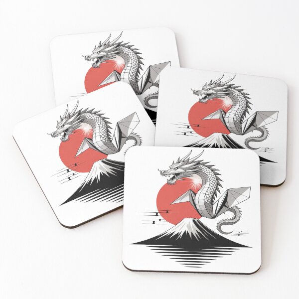 Item preview, Origami Japanese Dragon – Vintage Japan Art. designed and sold by AndrewYoko.