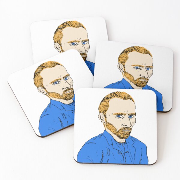 Item preview, Vincent Van Gogh Portrait designed and sold by Traveldrawings.