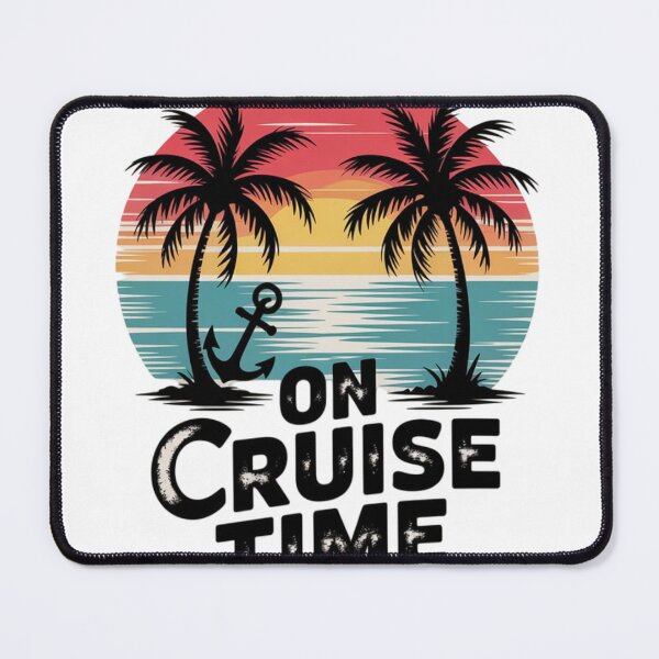 Item preview, On Cruise Time Coconut Tree Summer Vacation Cruising designed and sold by Vastingan.