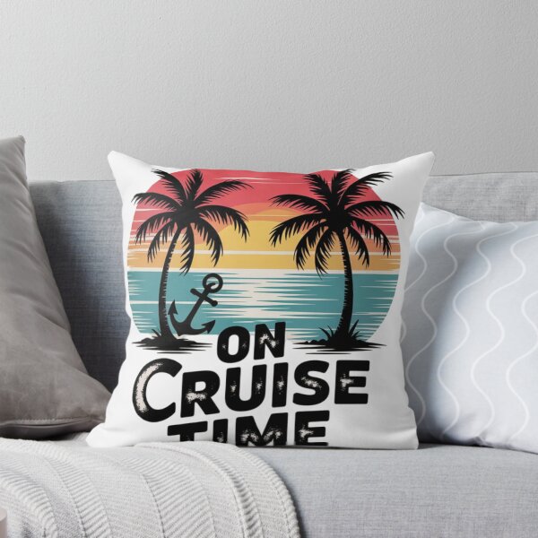 Item preview, On Cruise Time Coconut Tree Summer Vacation Cruising designed and sold by Vastingan.