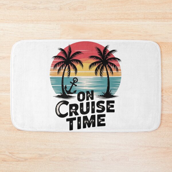 Item preview, On Cruise Time Coconut Tree Summer Vacation Cruising designed and sold by Vastingan.
