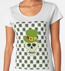 St Paddys Skull Women's Premium T-Shirt