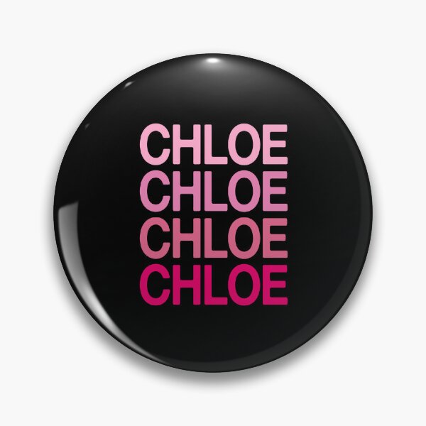 Item preview, Chloe Name Pink Colors designed and sold by Jeallan Designs.