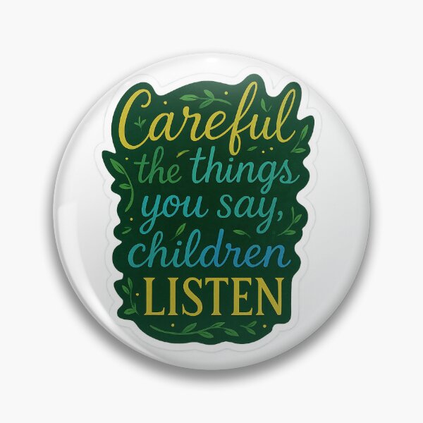Item preview, Careful the things you say  designed and sold by Drama&Doodles.