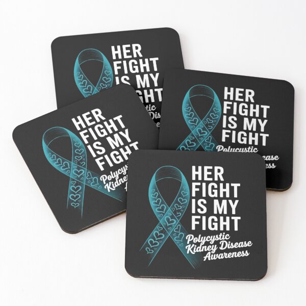 Item preview, Polycystic Kidney Disease Awareness Her Fight PKD Warrior designed and sold by Vastingan.