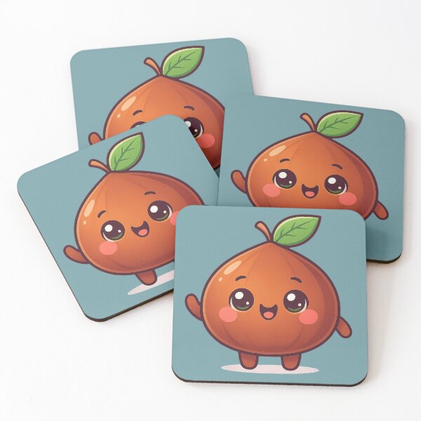 Item preview, Chestnut, adorable character, smiling and waving designed and sold by CaleidoscopioLS.