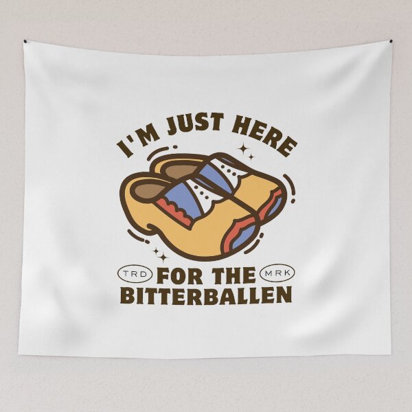 Item preview, I'm just here for the bitterballen (Netherlands) designed and sold by Peerless-Prime.