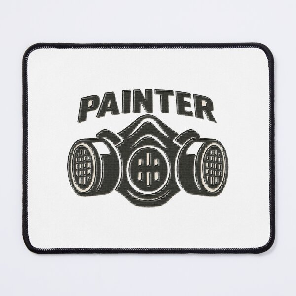 Item preview, Logotipo de pintor con máscara de aerosol designed and sold by TriForceDesign.