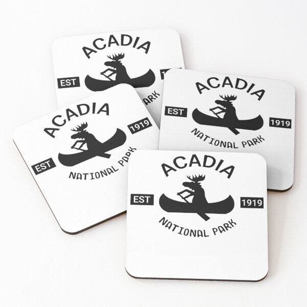 Item preview, Maine Acadia National Park Moose Canoe designed and sold by smithrnguurur.