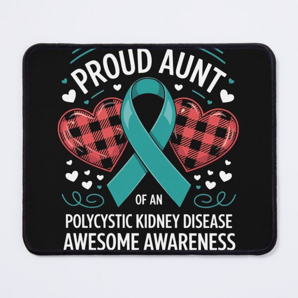 Item preview, Polycystic Kidney Disease Awareness I'm Proud Aunt of Awesome designed and sold by Vastingan.