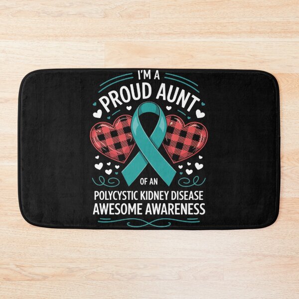 Item preview, Polycystic Kidney Disease Awareness I'm Proud Aunt of Awesome designed and sold by Vastingan.